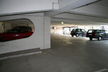 Parkhaus von aussen